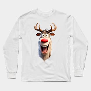 Red Nose Reindeer Long Sleeve T-Shirt